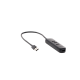 HUB USB-A 3.0 4 en 1 | 4 Puertos USB-A 3.0 (5Gbps) | Cable de 25 cm | Indicador Led | Ideal para Transferencia de Datos | Entrada USB-C para alimentar equipos de mayor consumo como discos duros | Color Negro.