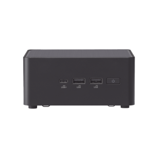 NUC / Asus / Mini PC Performance / Core i3 / 14a Generación / 1 X HDMI / 3 X USB / 1 X USB-C / WiFi 6 / Bluetooth / Memoria RAM, S.O y SSD o HDD No Incluido / Incluye Fuente