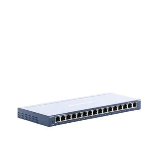 Switch Gigabit no administrable de 16 puertos 10/100/1000 Mbps para escritorio