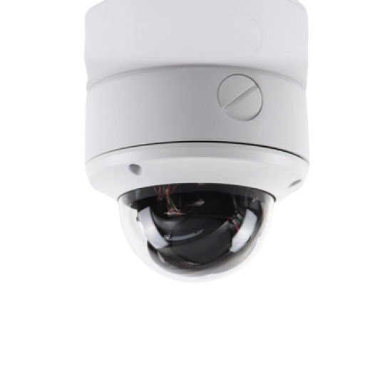 Domo TURBOHD 2 Megapixel (1080p) / Ultra Baja Iluminación / WDR 130 dB / Lente Mot. 2.7 - 13.5 mm / IP67 / IK10 / 60 mts IR EXIR / Metal