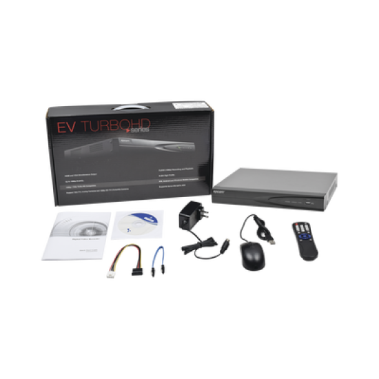 DVR 8 Canales TurboHD + 2 Canales IP/ 2 Megapixel/ 1 Bahía de Disco Duro / H.264+ / 1 Canal de Audio / Videoanálisis