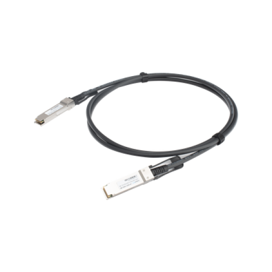 Cable DAC QSFP28 de 100 Gbps a 100 Gbps / Passive Direct Attach Copper Twinax Cable / Longitud: 2 metros