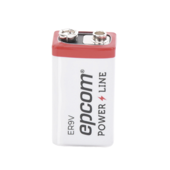 Pila 9V @ 1200 mAh / Alta Capacidad ( No recargable )