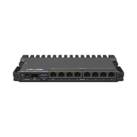 RB5009UPr+S+IN 8 puertos PoE in/out, 1 SFP+, Solo RouterOS v7