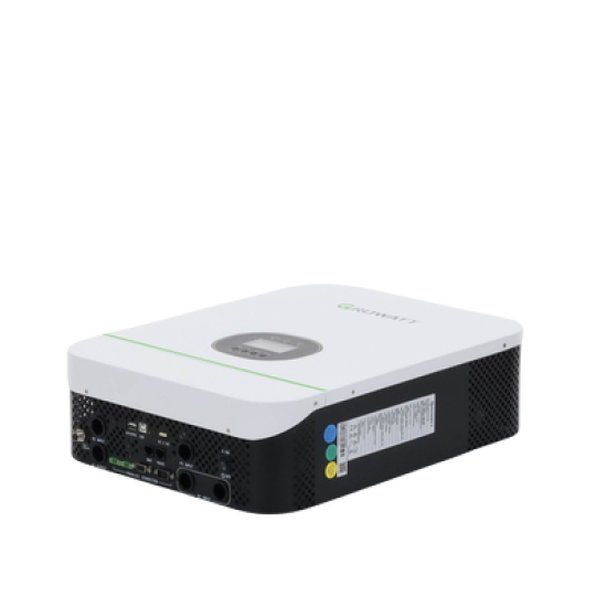 Inversor Cargador 3kW Compatible con Baterías de Litio, Monitoreo Remoto y Sincronización para Mayor Potencia, Operación 48Vcc