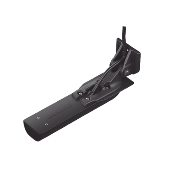 Transductor Garmin GT56UHD-TM, frecuencia tradicional 150 a 240 kHz, ClearVü/ SideVü 455/800/1000 kHz 
