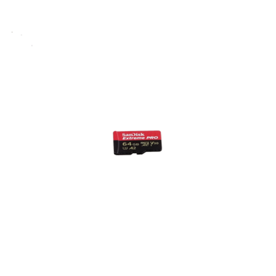 SANDISK EXTREME PRO MICROSD CARD 64GB, INCLUYE ADAPTADOR