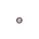 Conector BNC Macho de Anillo Plegable para Cable LMR-195, RG-58/U, RG-142, Níquel/ Oro/ Teflón.