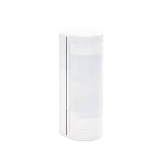 Detector de Movimiento Exterior Cableado / 15 Metros de Detección / Ángulo de Cobertura de 90° / Movilidad de Lente en Eje de 180° / Inmunidad a Mascotas de 45Kg / Exterior IP65 / Doble Tecnología Microondas y PIR