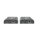 Kit extensor KVM (HDMI y USB) hasta 120 metros / Resolución 1080P @ 60 Hz/ Soporta Cables de red STP y UTP CAT5/5E/6 /  HDMI 1.3 / HDCP 1.2 / PCM / Transmite el Video, Mouse, Teclado y Controla tu DVR vía USB a distancia