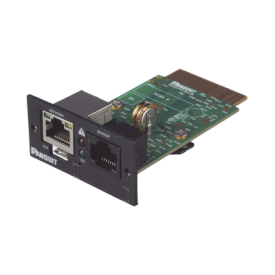 Tarjeta de Red Para Control y Administración Remota, Con Puerto 10/100/1000 BaseT y WiFi, Compatible con UPS de Panduit