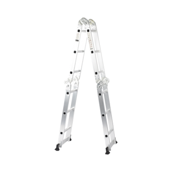Escalera Multiposiciones de Aluminio de 3.52 Metros, Soporta 150 kg