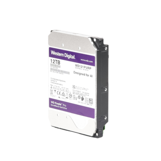 Disco duro WD de 12TB / 7200RPM / Optimizado para soluciones de video inteligente