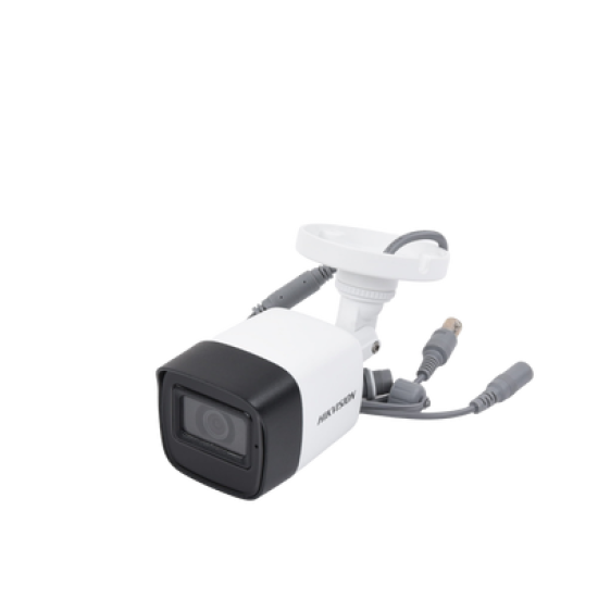 Bala TURBOHD 5 Megapixel / Lente 2.8 mm / Audio por Coaxitron / 30 mts IR EXIR / Exterior IP67 / 4 Tecnologías / dWDR