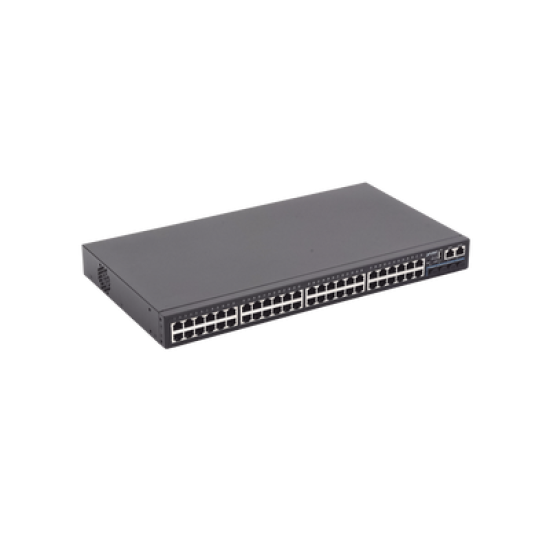 Switch Administrable Stackeable Capa 3, 48 Puertos 10/100/1000T, 4 Puertos 10G SFP+