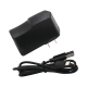 Adaptador de pared de 5 Vcc, @ 3 A con micro-USB tipo C
