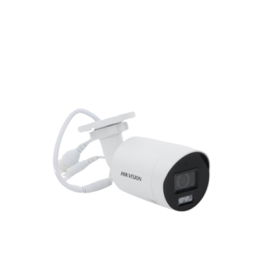 [Dual Light + ColorVu] Bala IP 8 Megapixel (4K) / Lente 2.8 mm / 40 mts IR + 40 mts Luz Blanca /  Microfono Integrado / Exterior IP67 /   WDR 130 dB / ACUSENSE (Filtro de Falsas Alarmas) / Captura Facial / PoE / Metal / ACUSEARCH