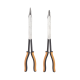Juego de 2 Pinzas de Punta Doblada y Punta de Aguja de Gran Alcance 33 cm