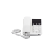 Teléfono IP Hotelero Wi-Fi, 2 líneas SIP con 2 cuentas, codec Opus, IPV4/IPV6, color blanco, con gestión en la nube GDMS