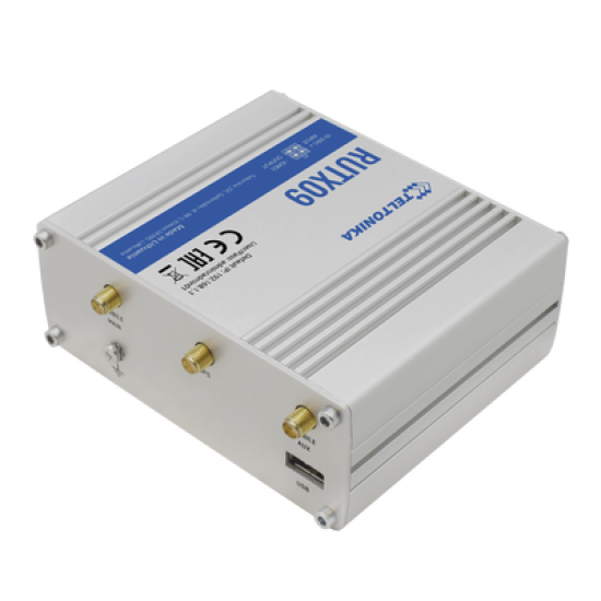 Router Industrial LTE(4.5G) Cat6, 4 puertos Gigabit, Doble ranura SIM, GNSS