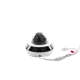 Mini Domo PTZ IP 4 Megapixel / 4X Zoom / H.265+ / 20 mts IR EXIR / WDR 120dB / PoE / IK10 / Exterior IP66 / Ultra Baja Iluminación / Micrófono Integrado / PoE