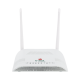 ONU Dual G/EPON con Wi-Fi en 2.4 GHz + 1 puerto LAN Gigabit +  1 puerto LAN Fast Ethernet, hasta 300 Mbps vía inalámbrico