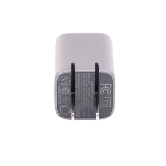 Cargador Mini de 30W serie Nexode | 1 USB-C de Carga Rápida | Tecnología GaN II | Power Delivery 3.0 | Quick Charge 4.0 | Carga Inteligente | Múltiple Protección | Mayor Eficiencia Energética | Tamaño Compacto.