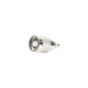 Conector TNC Macho Inverso de Anillo Plegable para Cables LMR-240, RG-8/X, Níquel/ Oro/ Teflón.