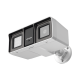 [Dual Light + ColorVu] Bala TURBOHD 2 Megapíxel (1080p) / Lente 2.8 mm / 60 mts IR + 60 mts Luz Blanca / Gran Angular 101° /Exterior IP67 / Micrófono Integrado / dWDR / 4 Tecnologías