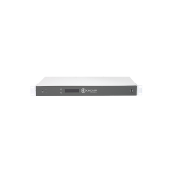 Servidor con IP-PBX 3CX integrado con 3 ranuras para módulos E1, GSM 2G y 3G, FXS/FXO, hasta 46 canales y soporta hasta 128 llamadas simultáneas