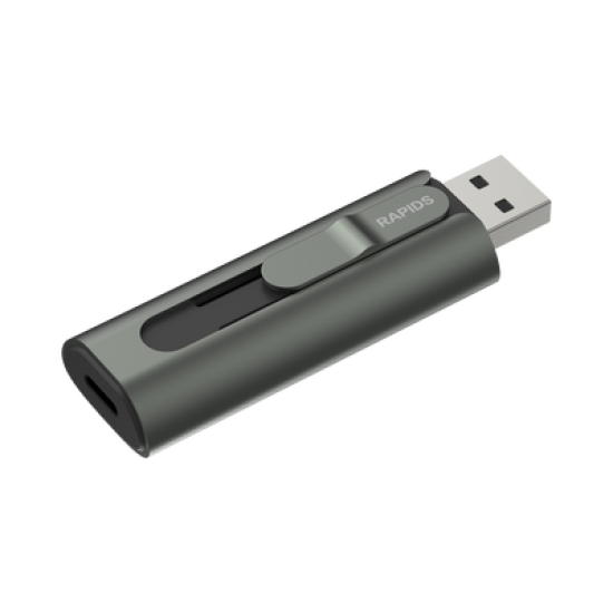 Memoria USB Dual impulsado por SSD Core / 512 GB / USB-C y USB-A / 1000 MB/s de Escritura