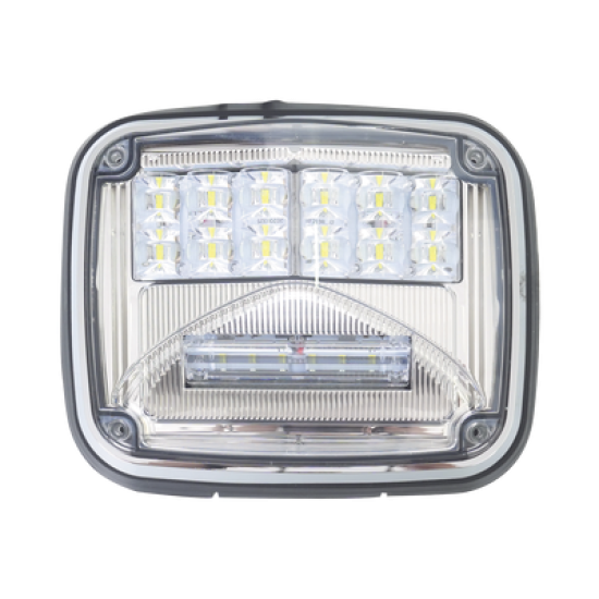Luz de advertencia de 8 X 6