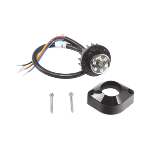 Lámpara Oculta de 6 LED Color Ámbar/Claro Serie ED9015