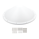 Radomo para antenas TXP-D4865-28-N y TXP-D4865-28-SMA, reduce la carga de viento y mejora la estabilidad del enlace, resistente a cualquier tipo de intemperie   
