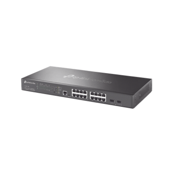 Switch L2+ Omada PoE+ / 16 Puertos MultiGigabit 2.5G / 8 Puertos 2.5G Sin PoE / 8 Puertos PoE+ 2.5G / 2 Puertos SFP+ 10G / Administración Centralizada Omada o Stand-Alone / Multicast IGMP / Presupuesto PoE 240W / Montaje en Rack