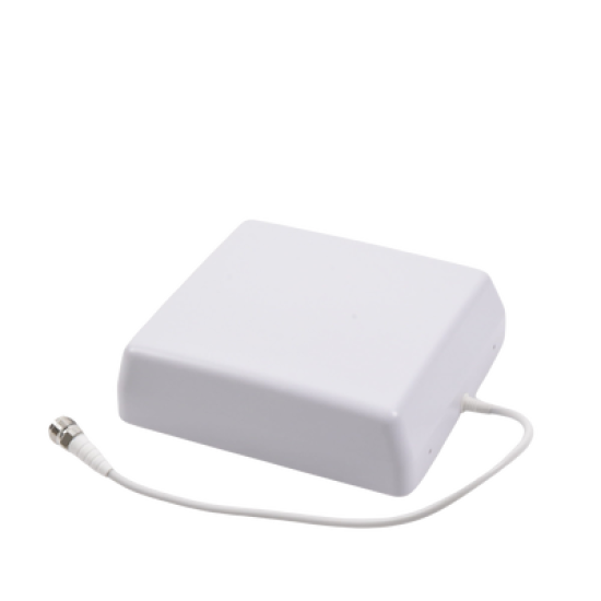 Antena Tipo Panel Multibanda 617-960 MHz/ 1710-2700 MHz. Para interior. Especial para amplificadores y dispositivos celulares Multi-tecnología.