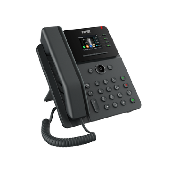Teléfono IP Wi-Fi Empresarial,Bluetooth, 4 líneas SIP, pantalla a color 2.4