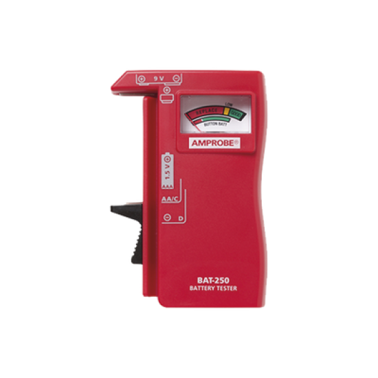 Probador de Baterías 9 Vcc / 1.5 Vcc [AA-AAA-C-D]