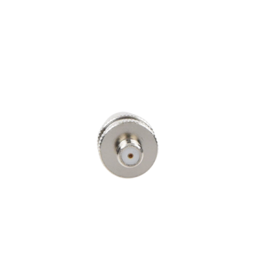 Adaptador en Línea de Conector BNC Hembra a SMA Hembra Corto / Celulares Motorola, Níquel/ Oro/ Teflón.