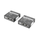 Kit extensor IP y PoE por cable UTP CAT5E hasta 500 mts @ 100 mbps