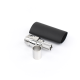 Conector N Hembra Plegable con Pin Cautivo para cables RG8 LMR-400