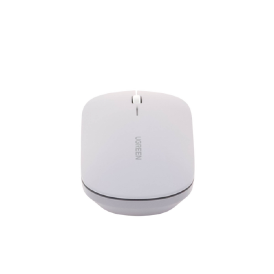 Mouse inalámbrico 2.4 GHz | Ultra Delgado y Silencioso | DPI 1000/1600/2000/4000 (Ajustable) | Alcance 10m | Scroll de Aluminio | Adaptable a diferentes superficies | Diseño suave al tacto | Contiene Receptor USB | Color Gris.