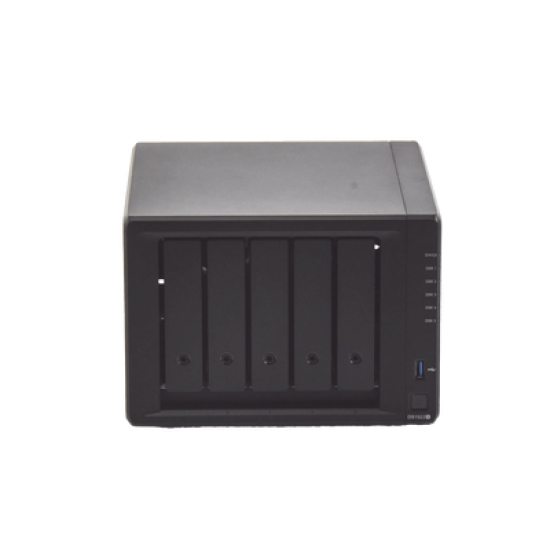 Servidor NAS de 5 Bahías (Expandible a 15 Bahías) / Hasta 270 TB / 8 GB RAM / Servicio Nube Gratis (P2P) / Administración Remota y Respaldo Programado