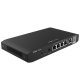 Router Balanceador con Función SD-WAN, POE+ hasta 54w, 3 puertos LAN gigabit, 1 Puerto WAN gigabit y 1 puerto LAN/WAN gigabit configurable, hasta 100 clientes con desempeño de 600 Mbps asimétricos