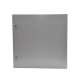 Gabinete de Acero, Nema 4 -IP 66 de 60 x 60 x 25 cm con Platina y certificado UL.