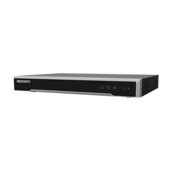 DVR 8 Canales 4K TurboHD + 8 Canales IP/ 8 Megapixel / Acusense  / Audio por Coaxitron/ 1 Bahía de Disco Duro / 4 canales de audio / 8 Entradas de Alarma / 4 Salida de Alarma /  H.265+