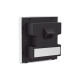Punto de acceso Wi-Fi 6 para interior en pared, hasta 512 usuarios ideal para Hotelería, discreto incrustado en pared.