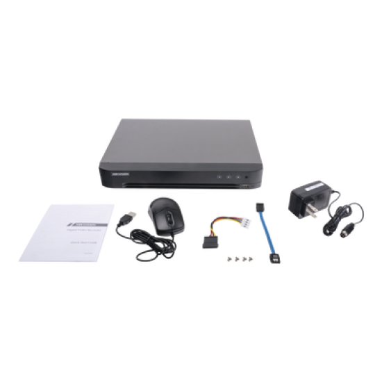 DVR 2 Megapixel (1080p) Lite / 32 Canales TURBOHD + 2 Canales IP / 2 Bahías de Disco Duro / 1 Canal de Audio / Vídeo Análisis
