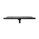 Luz Auxiliar de 12 LED, Rojo/Azul, SAE, Bisel Negro, Lente Transparente