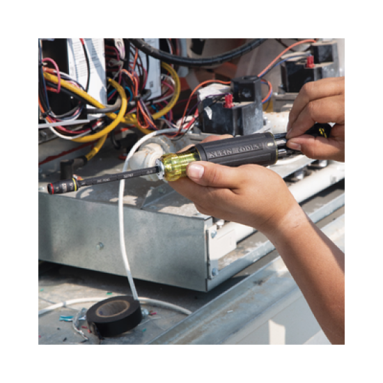 Desarmador 14 en 1 para HVAC de Longitud Ajustable, con Dado Girado
